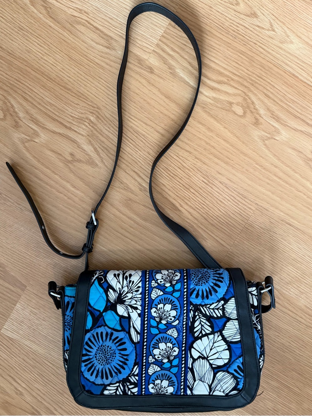 Vera Bradley Crosstown Crossbody Bag Blue Bayou